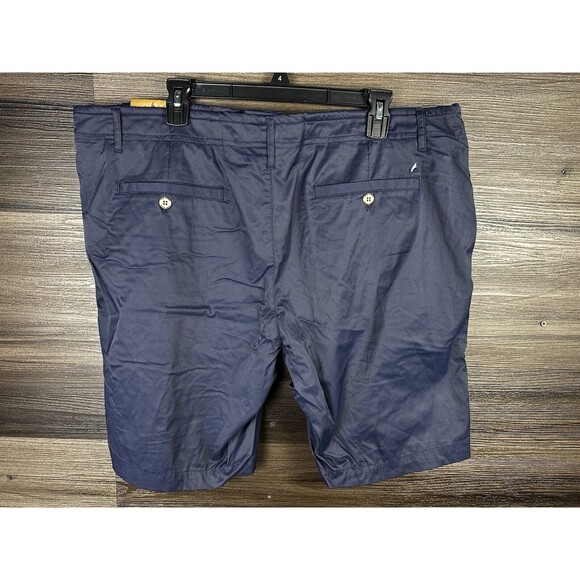 Tailor Vintage‎ Greenwich Slim Fit Shorts Mens 40 Navy Blue Cotton Blend $78 - Picture 6 of 8